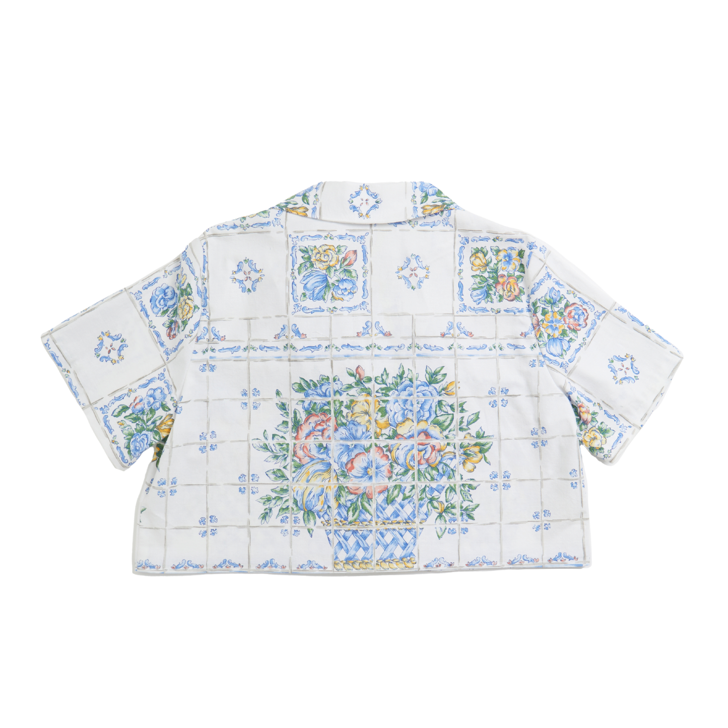 Claude Shirt in Lisbon tile