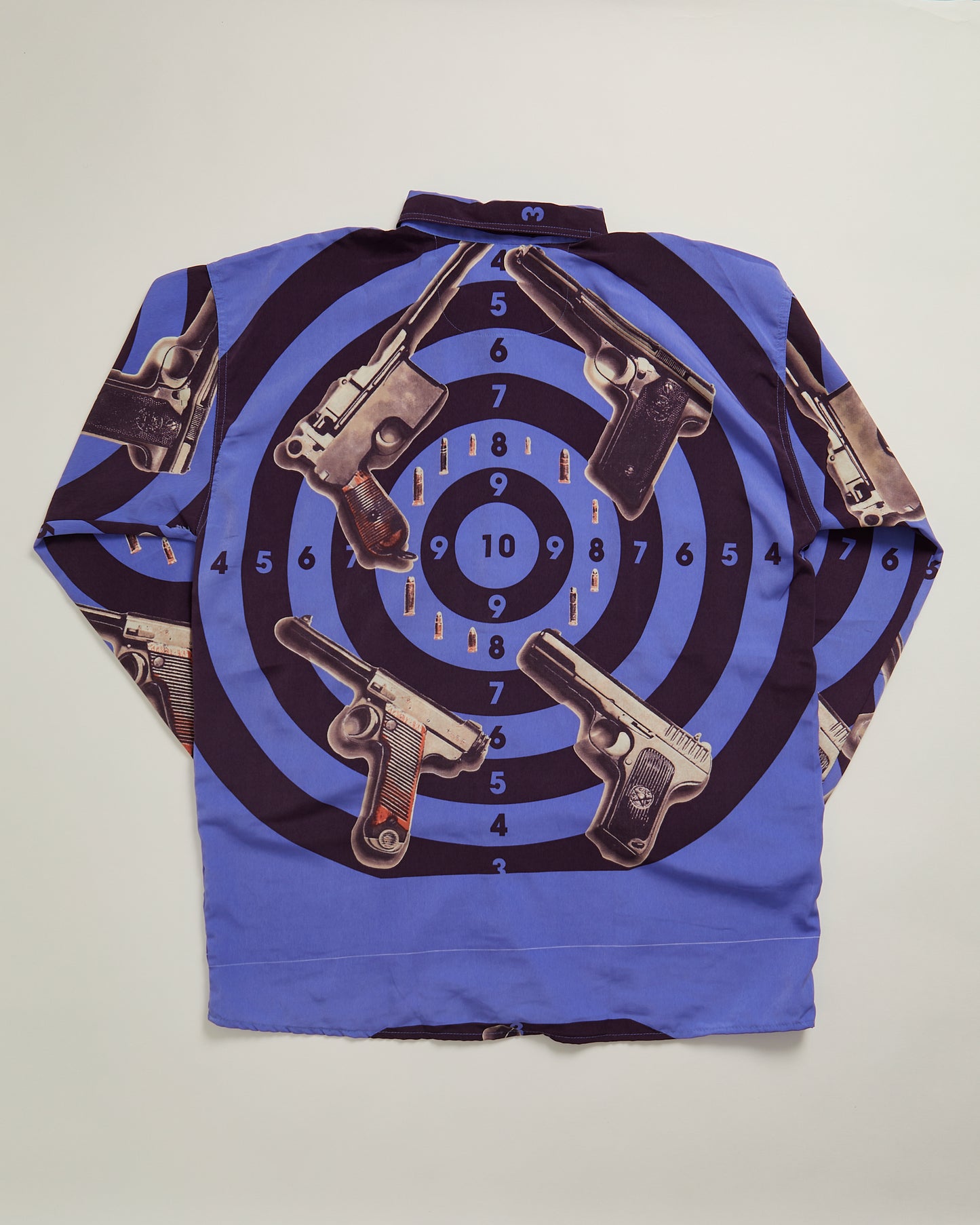 Vintage 90s Gun and Target Shirt