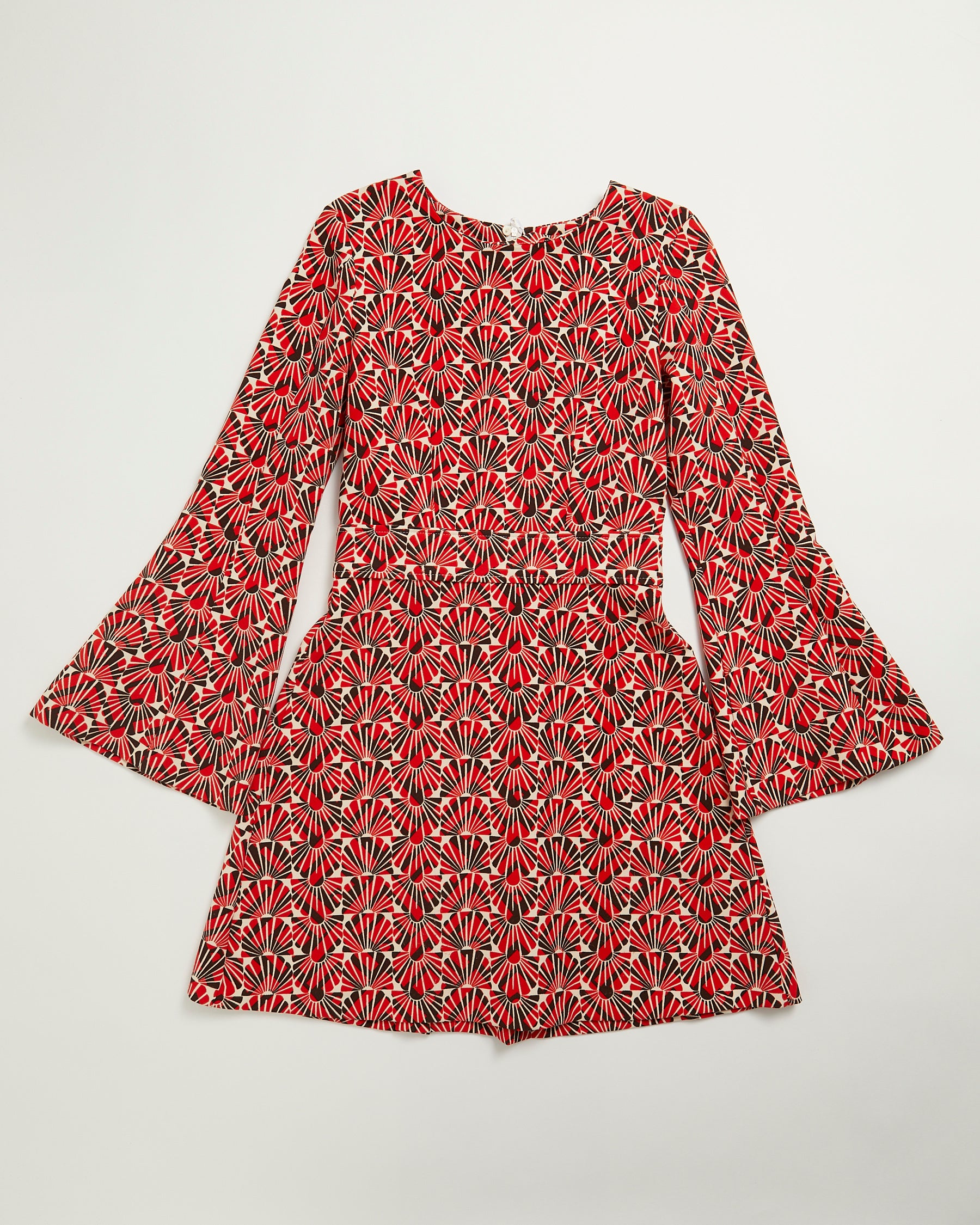 Pre- Loved H&M 70s Print dress 8Ball Custom Vintage Pre- Loved H&M 70s Print dress 8Ball Custom Vintage