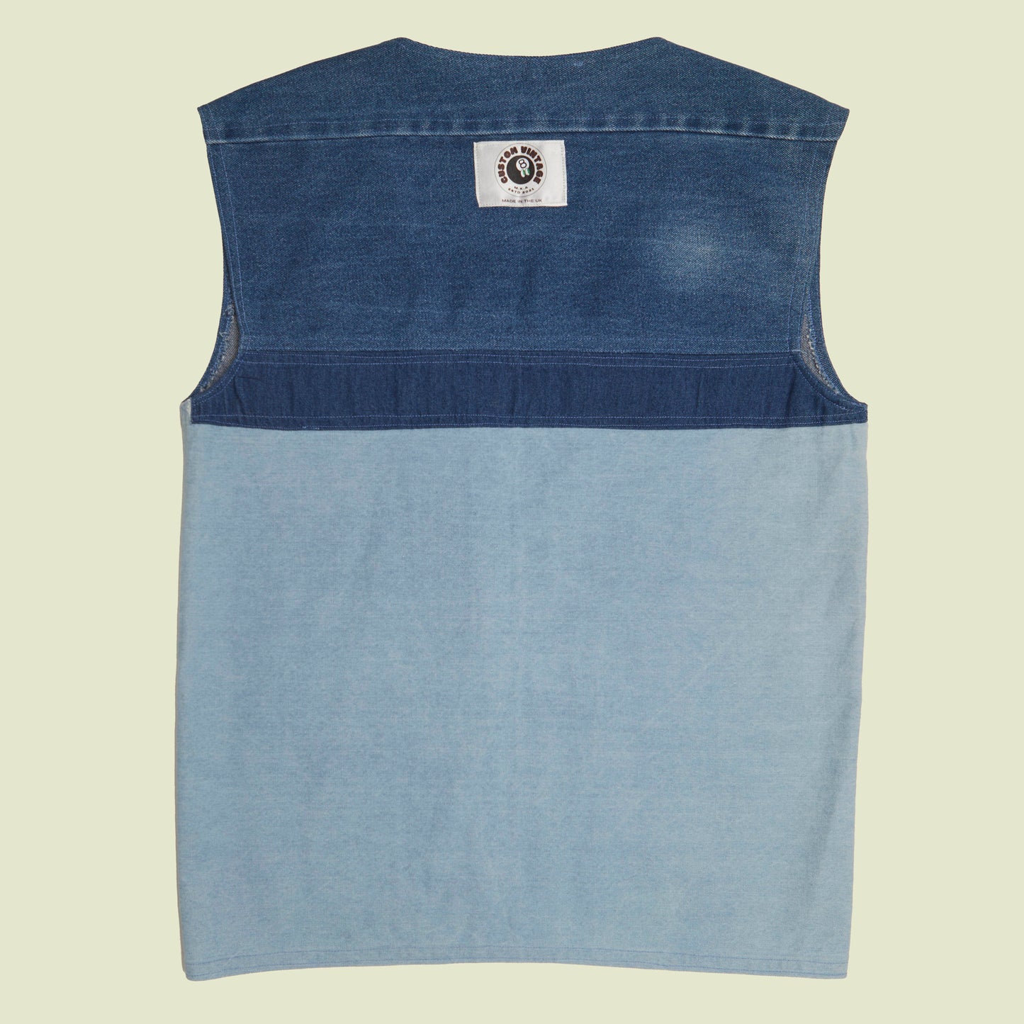 Unisex Denim Waistcoat - M