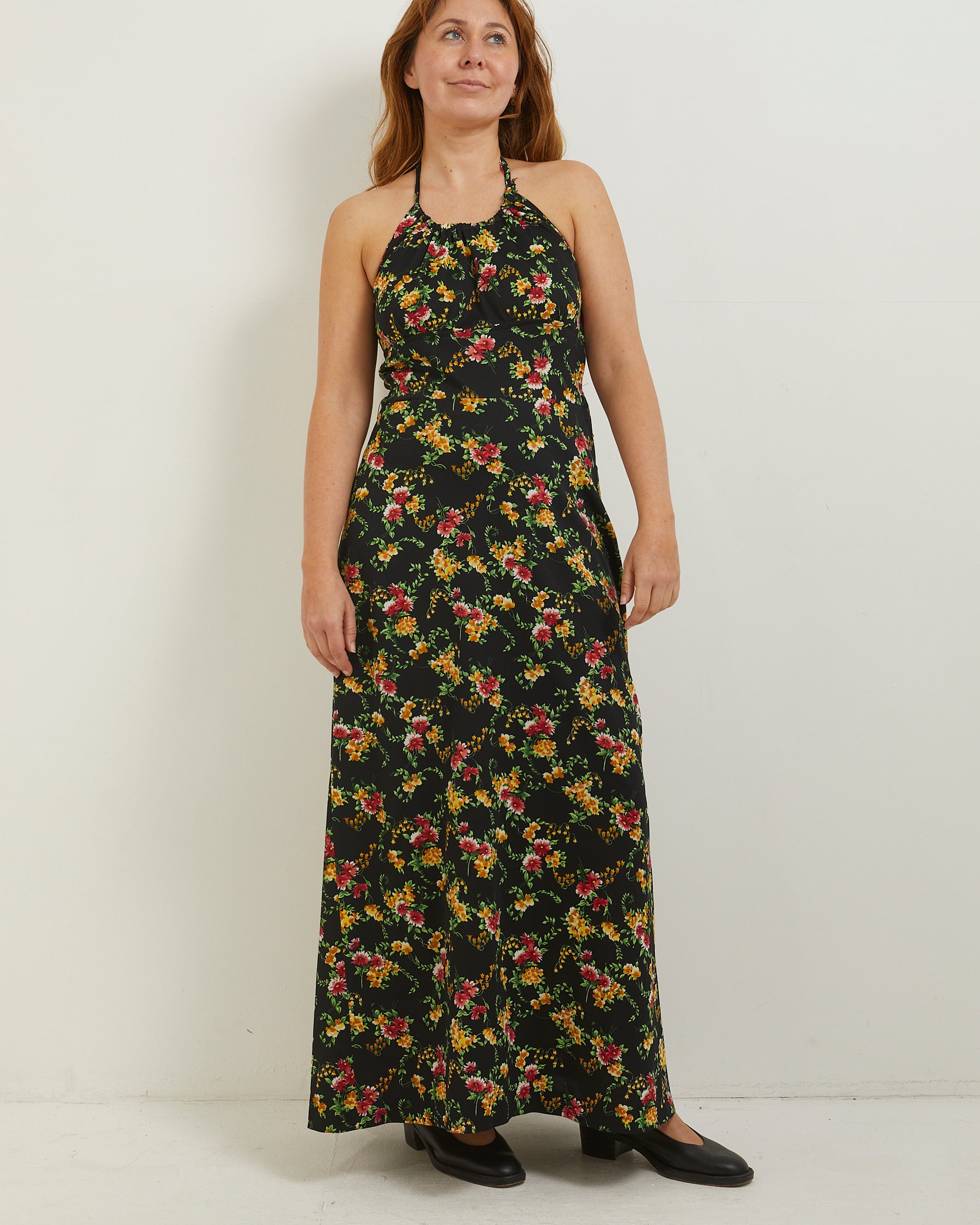 70's Halter neck maxi dress 70's Halter neck maxi dress