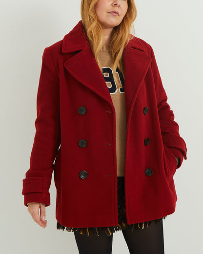 Double Breasted Wool Coat