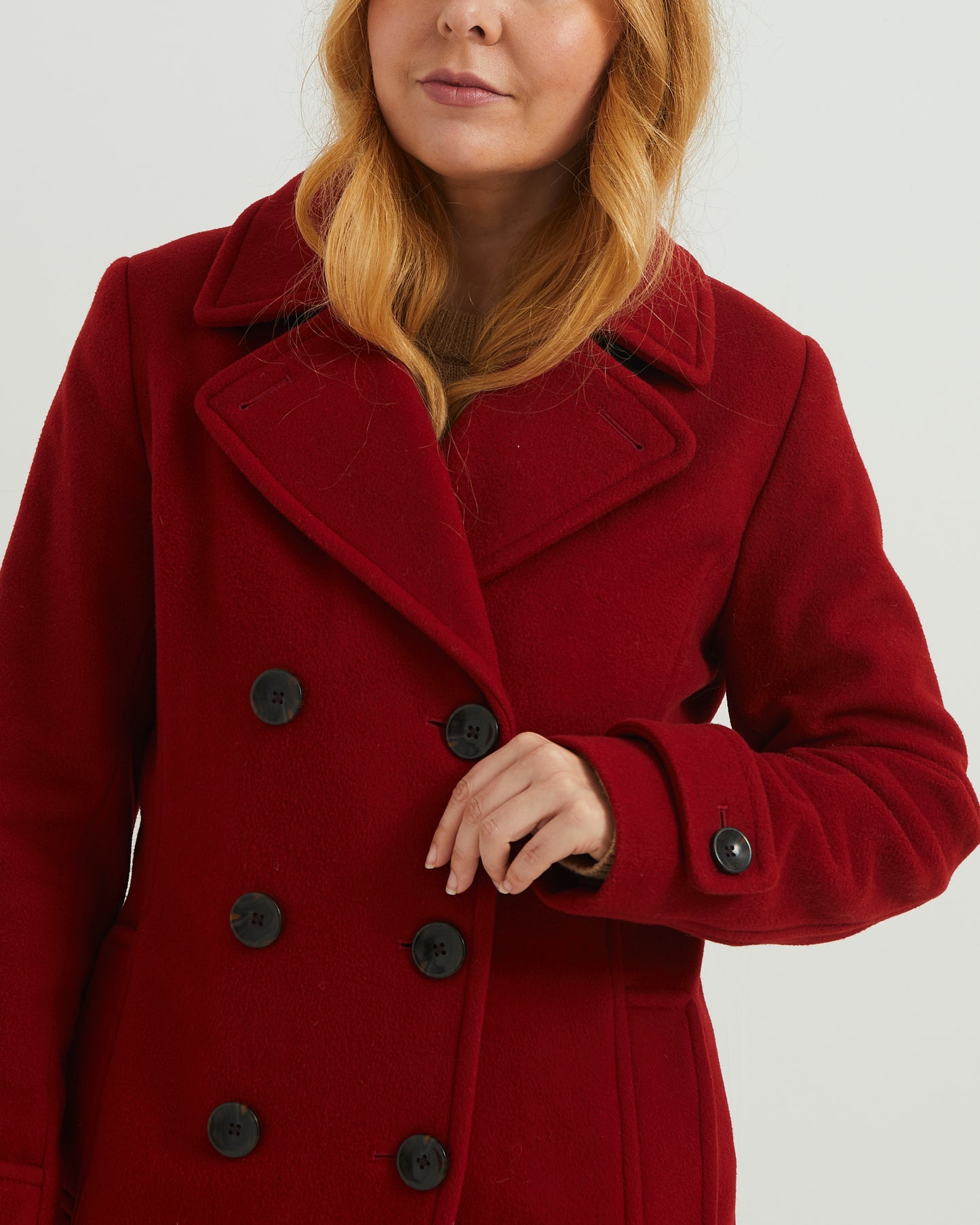 Double Breasted Wool Coat