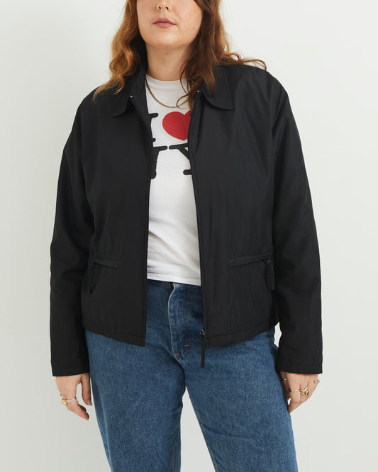 Black Laura Ashley workwear jacket