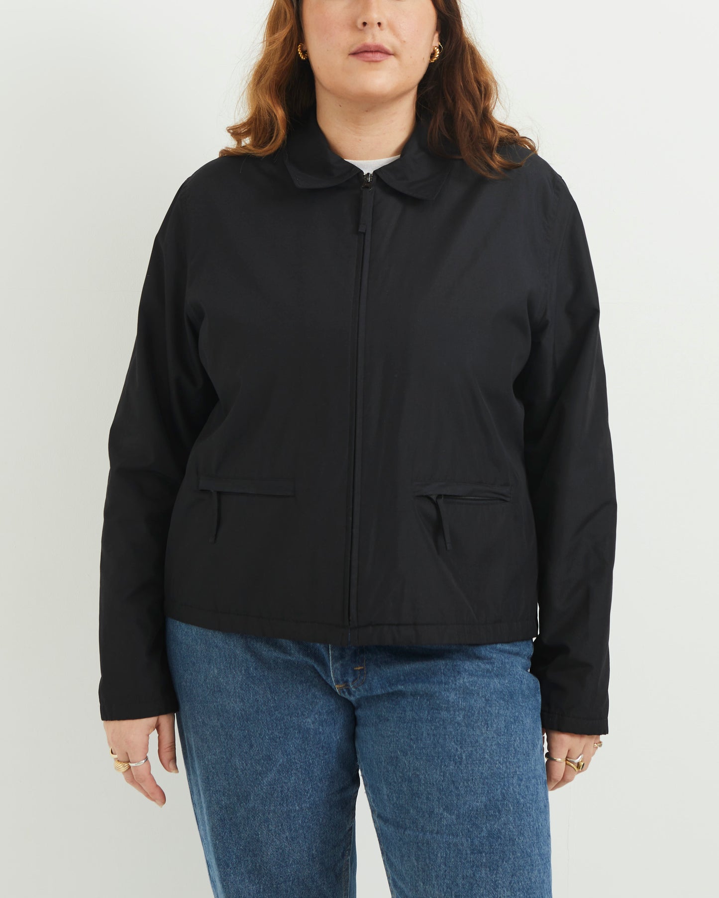 Black Laura Ashley workwear jacket