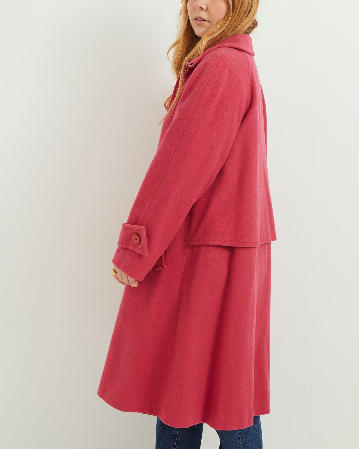 Hot Pink Swing Coat