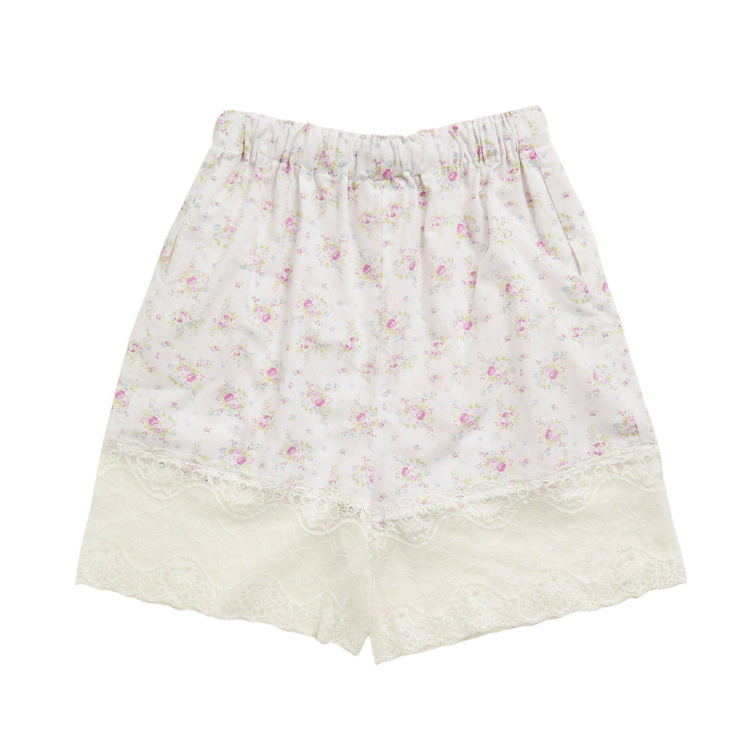Long floral shorts