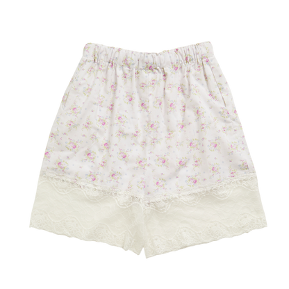 Long floral shorts