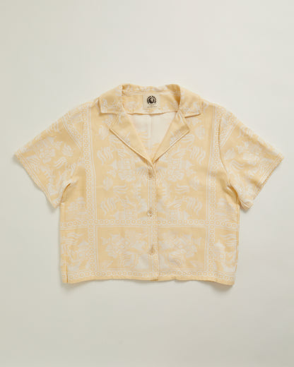 Claude shirt in Butter Yellow