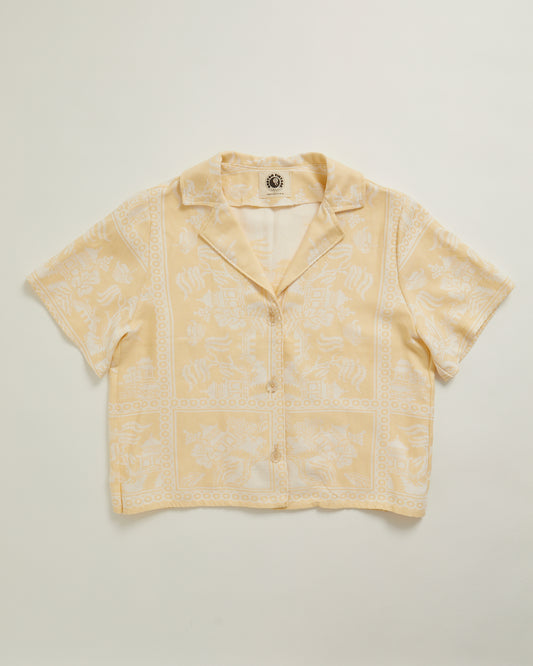 Claude shirt in Butter Yellow