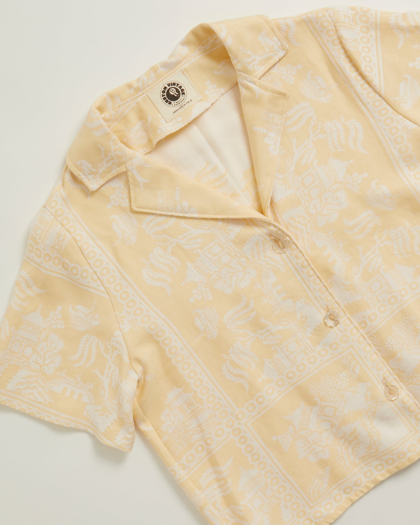 Claude shirt in Butter Yellow