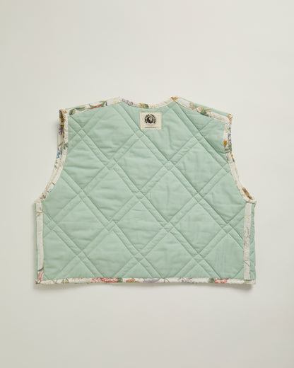 Idra Reversible Quilted Waistcoat - M