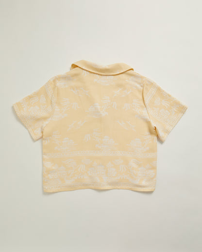 Claude shirt in Butter Yellow