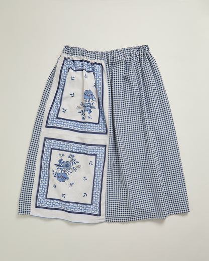 Nora Skirt in Blue gingham