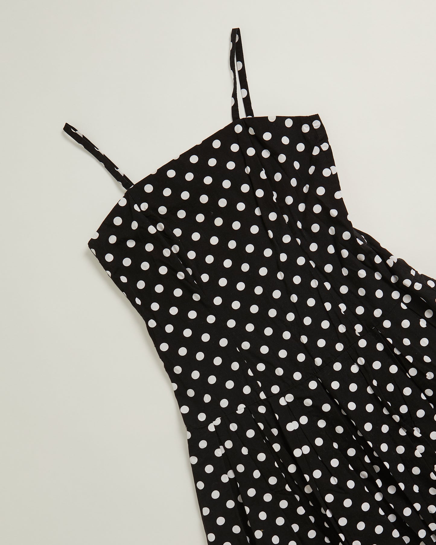 Black and white Polka Dot y2k mini dress