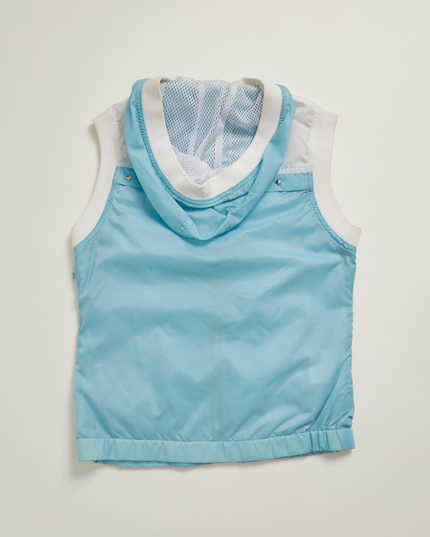 Blue and white Zip up Kanna Beach sport style Gillet