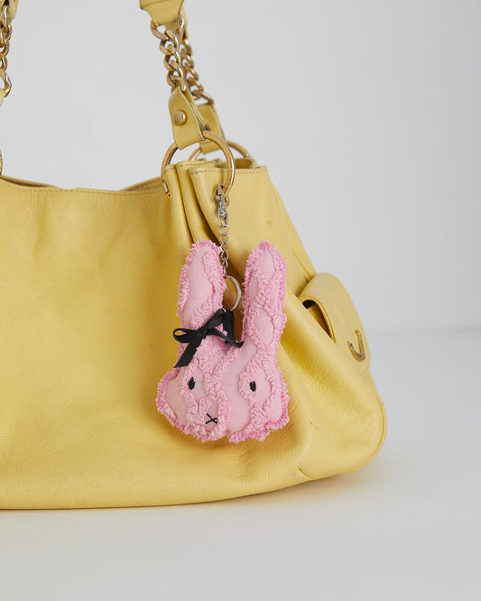 Pink Bunny Charm