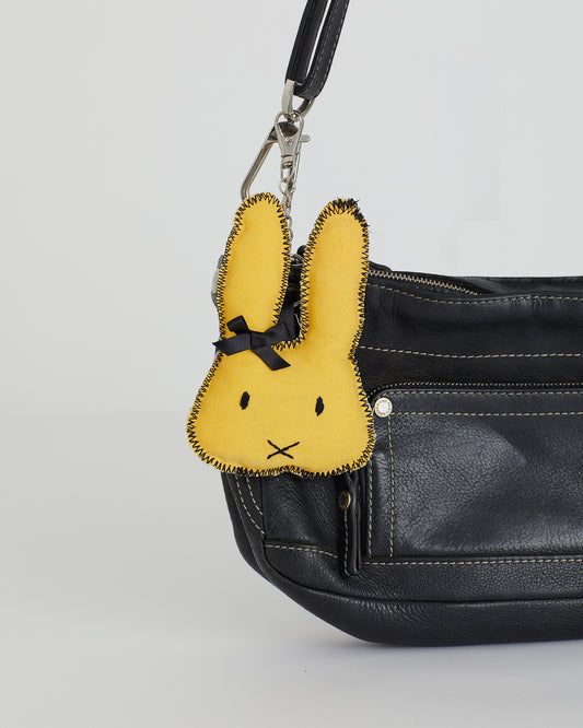 Yellow Bunny Charm