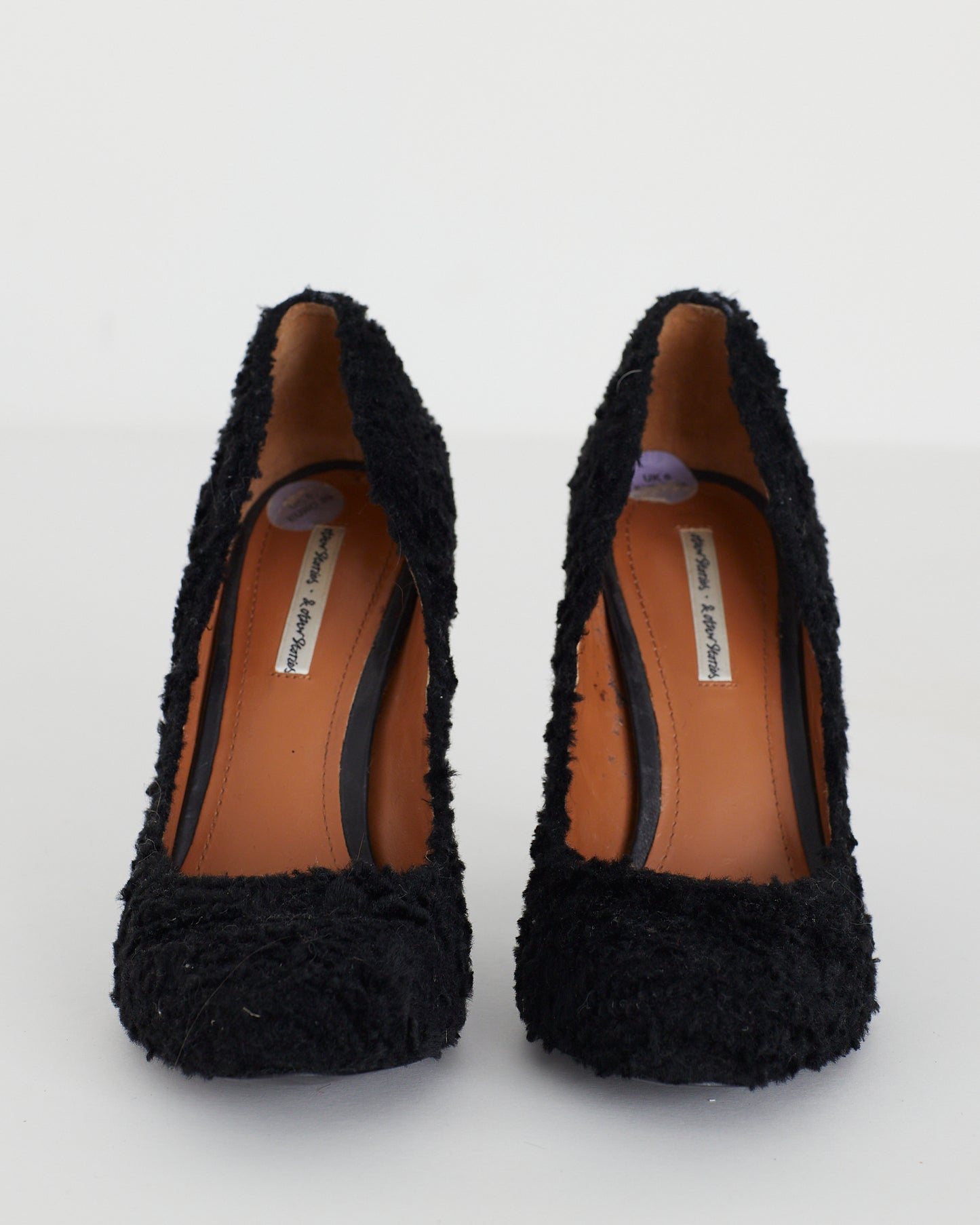 And other stories teddy fur heels