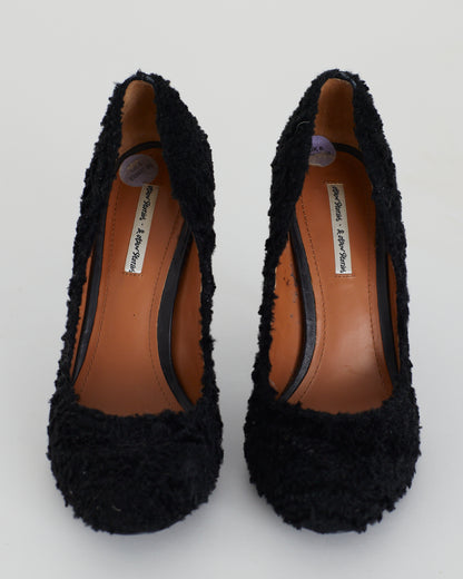 And other stories teddy fur heels
