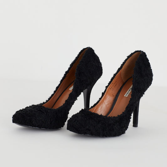 And other stories teddy fur heels