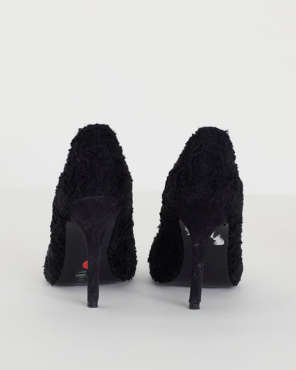 And other stories teddy fur heels