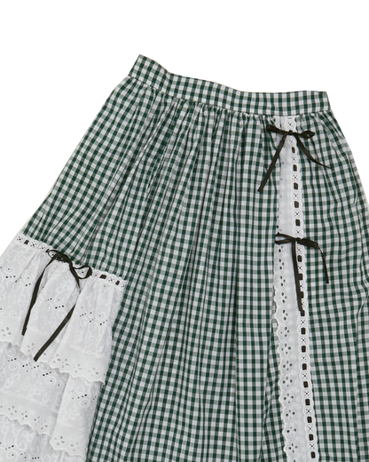 Nora Skirt in Forest green