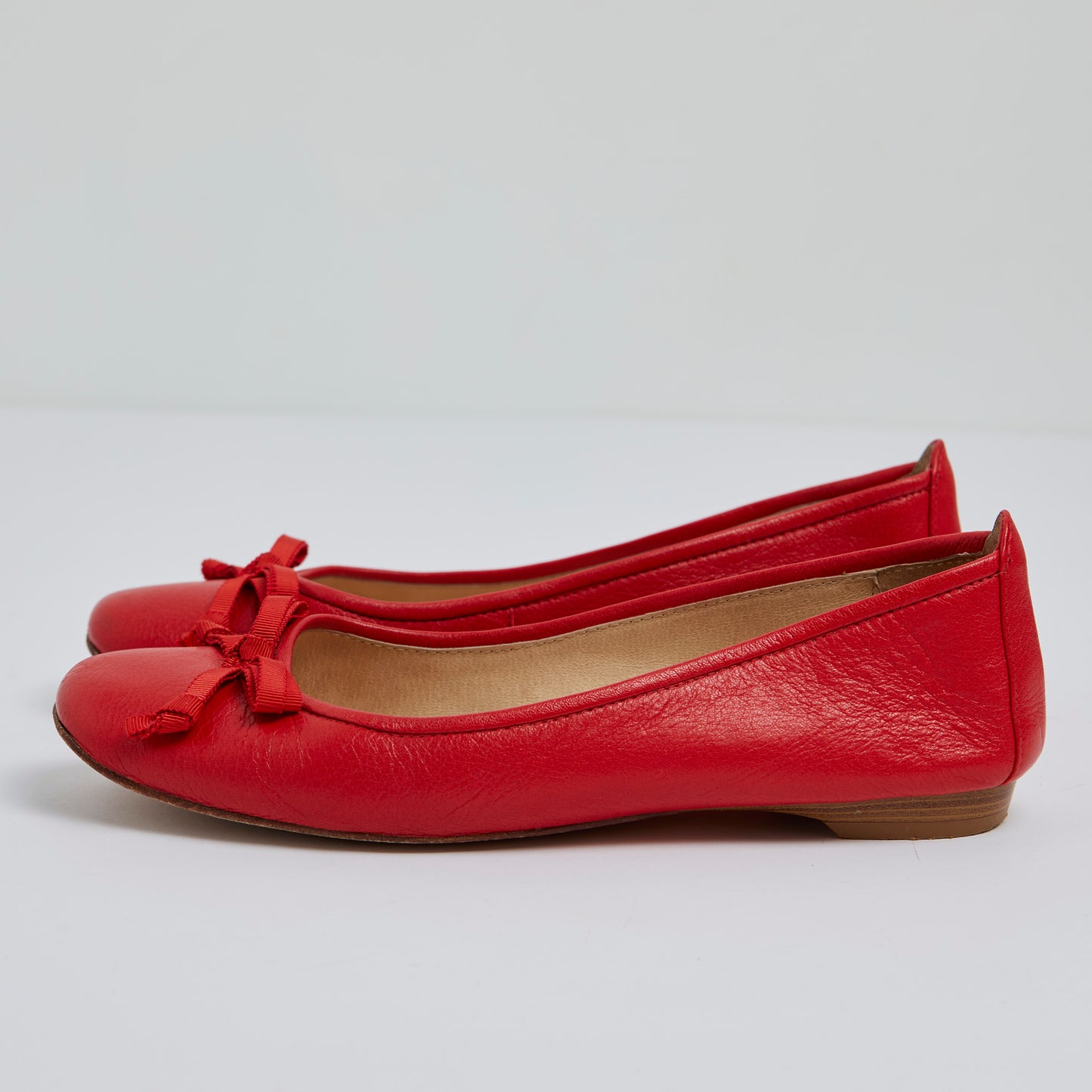 Red Ballett Flats