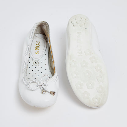 White Ballet Pumps