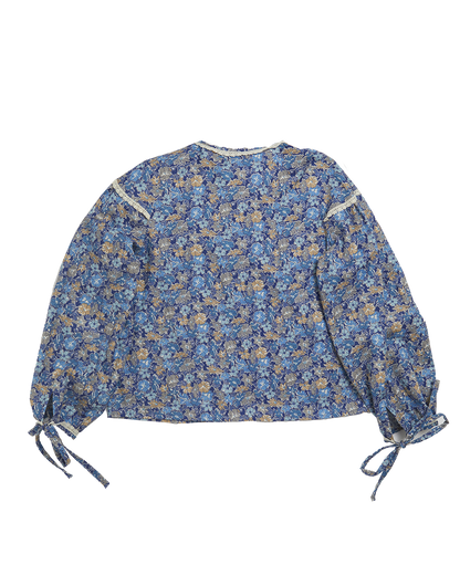 Lori - in Blue Floral Print (M)