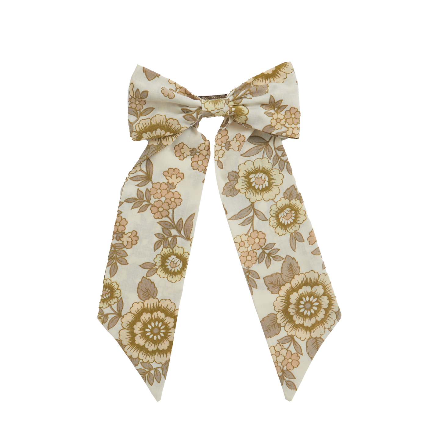 Hair Bow in tonal 70s Floral to match Daisy Dress