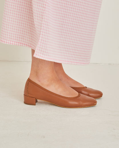 Tan Ballet Pump