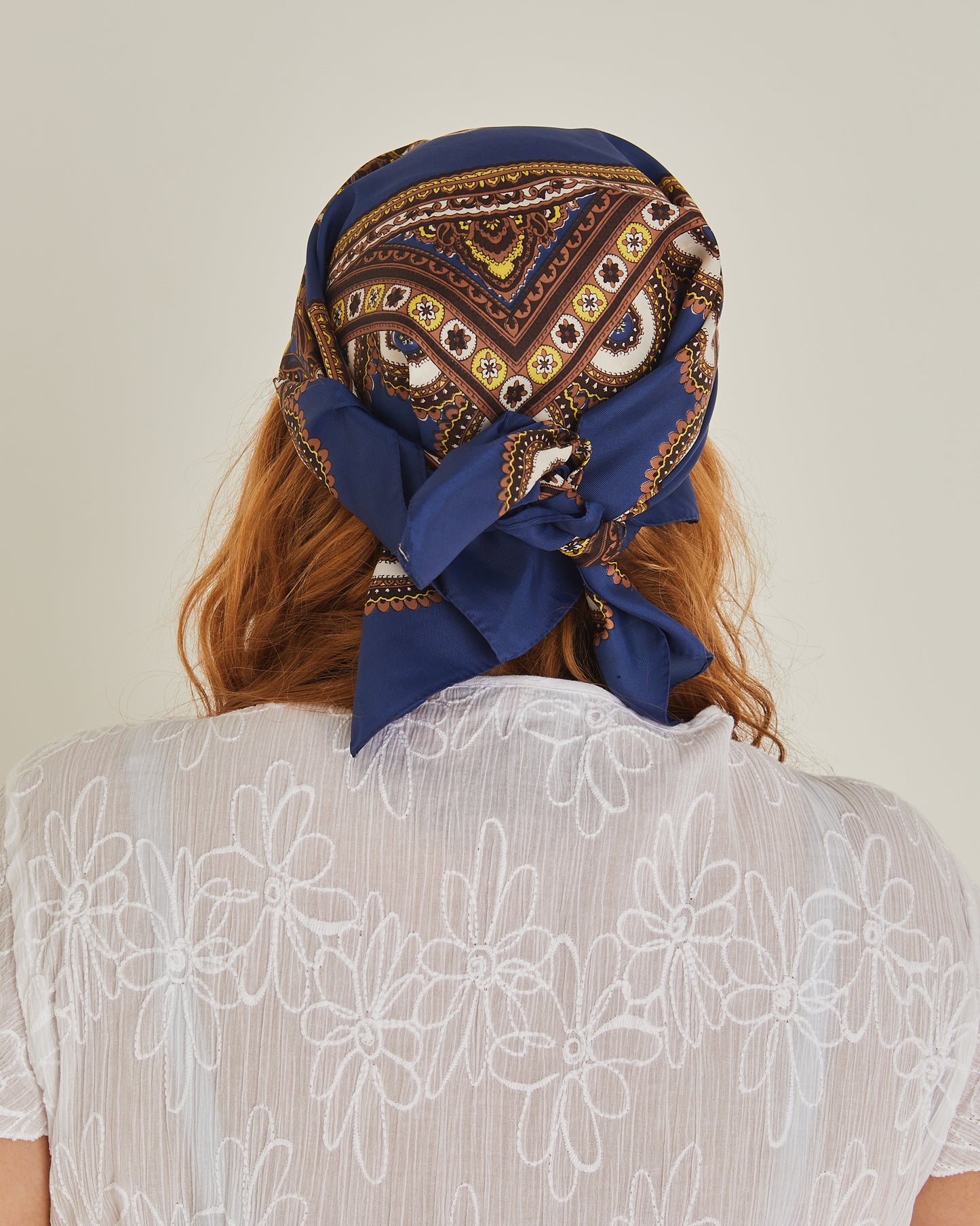 Navy Blue headscarf