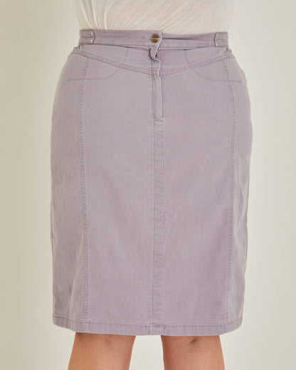 Lilac cargo skirt