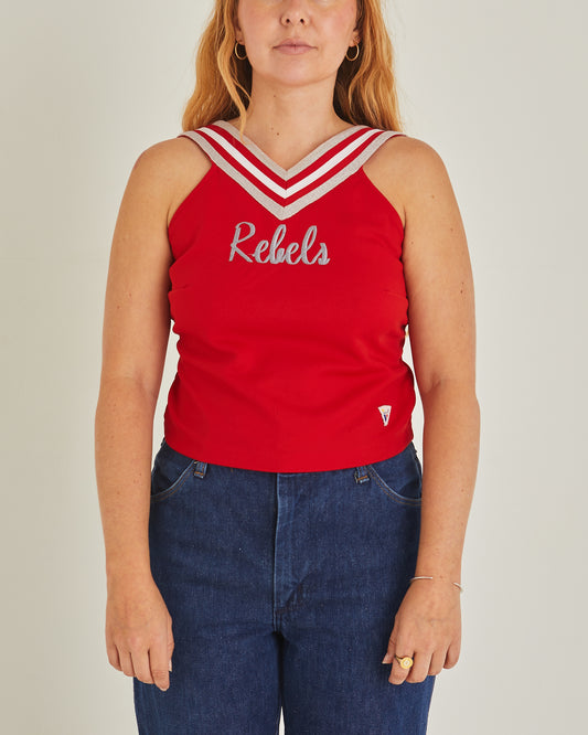 Rebels Cheer top