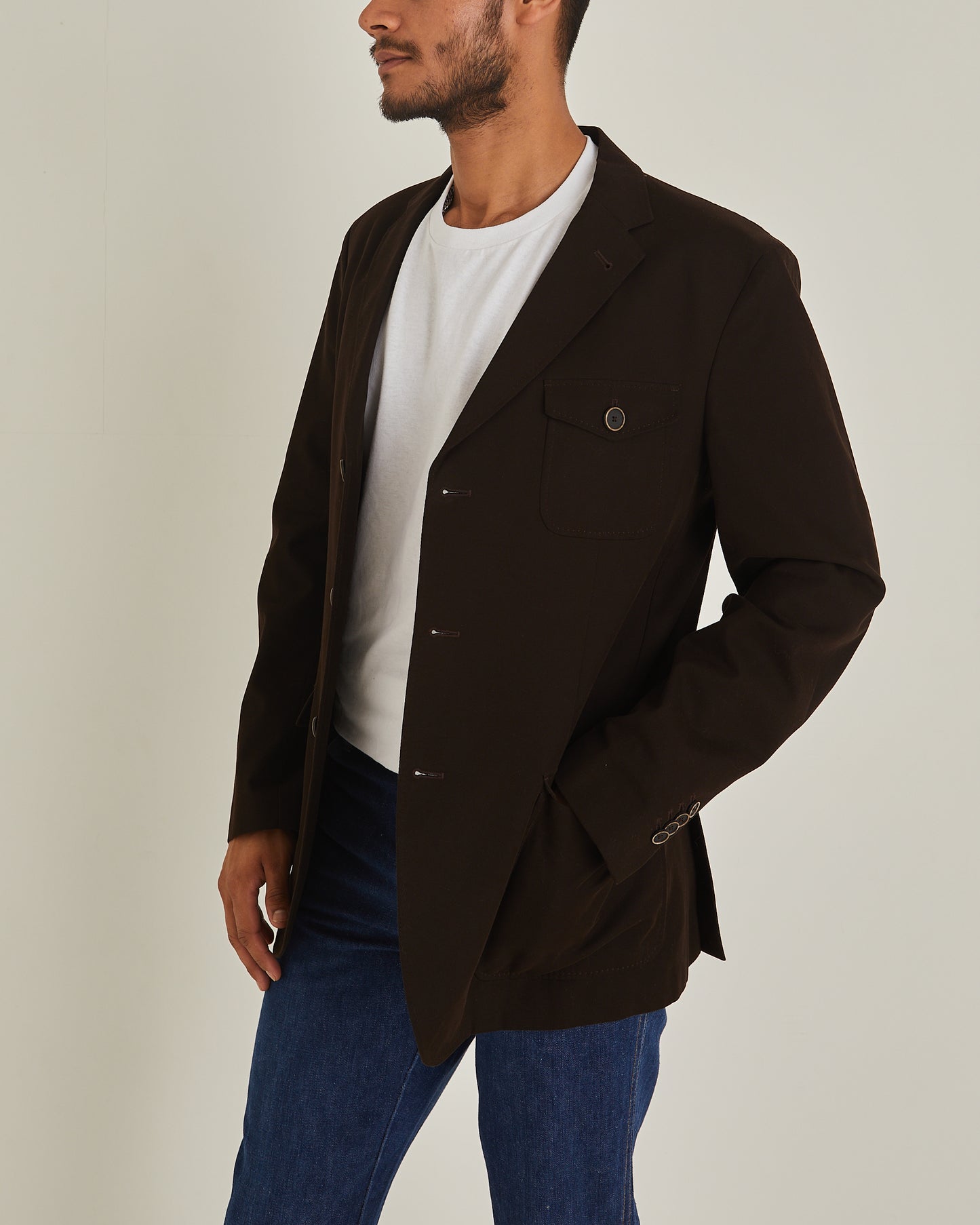 Brown Massimo Dutti Blazer