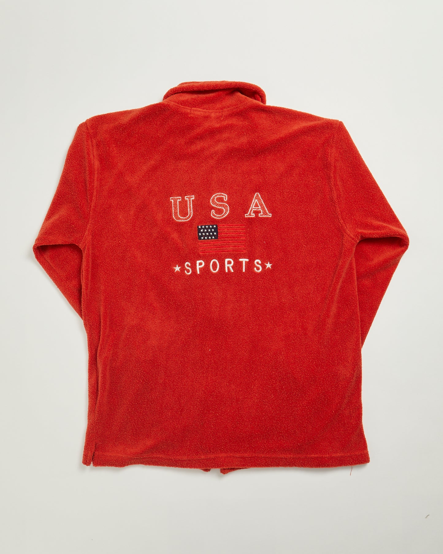 Orange USA Sports zip up - South Lodge Mens