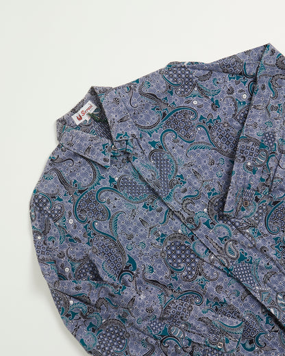 Blue Batik Shirt by Serasi