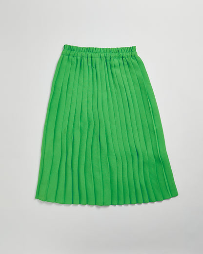 ' BRAT 'Green button midi skirt - Stephen Made in England