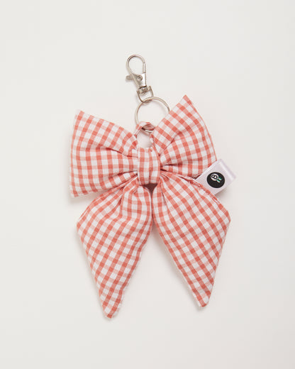 Heritage Pink Gingham Bow