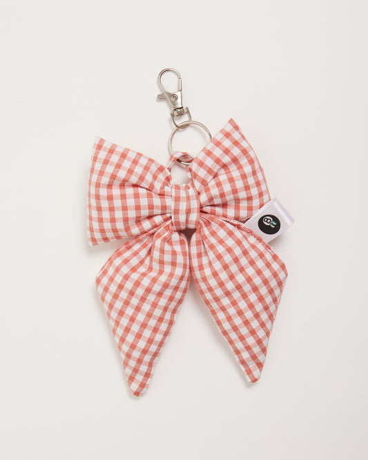 Heritage Pink Gingham Bow