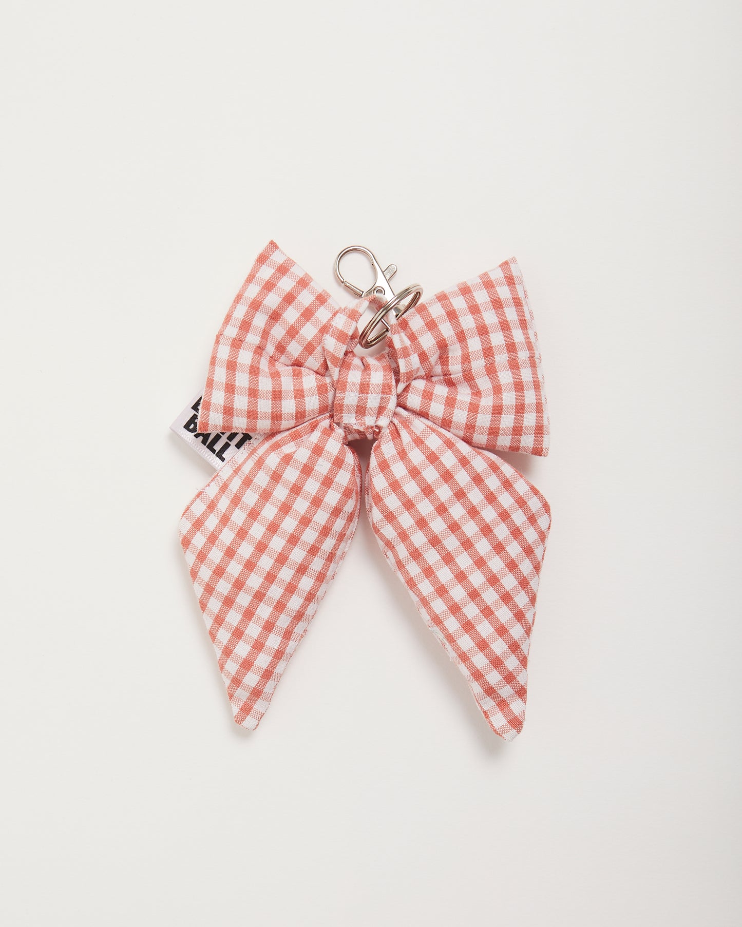 Heritage Pink Gingham Bow