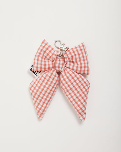 Heritage Pink Gingham Bow
