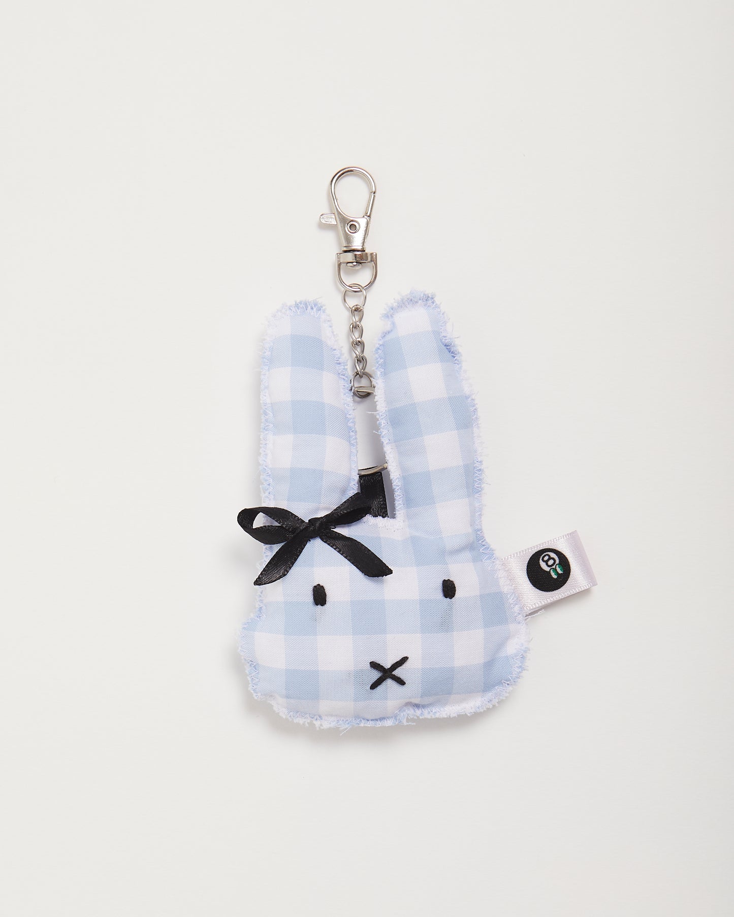 Blue Gingham "Bonnie" Bunny Bag charm