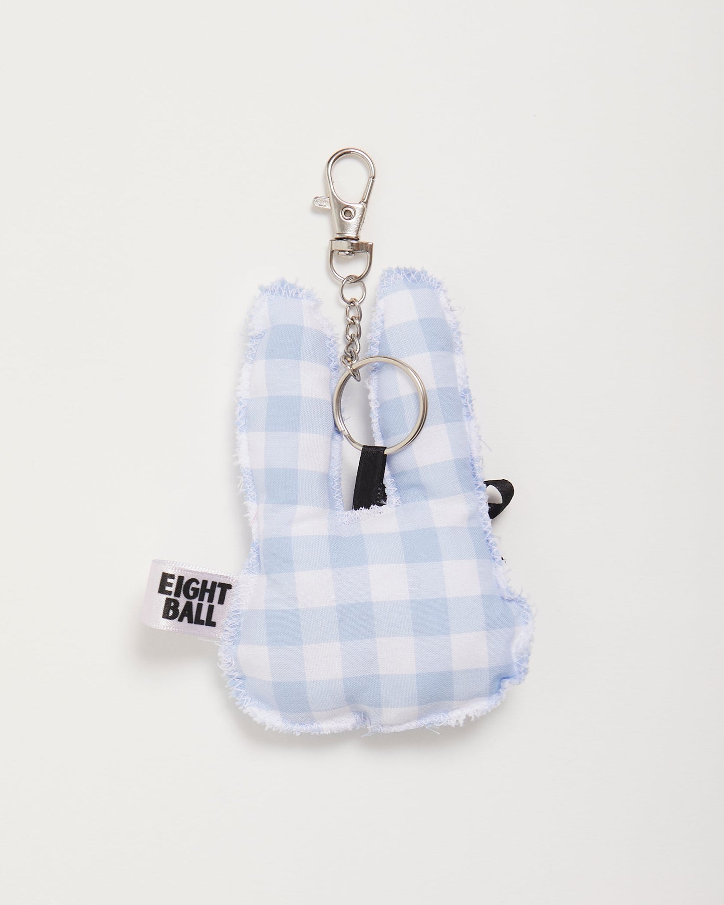 Blue Gingham "Bonnie" Bunny Bag charm
