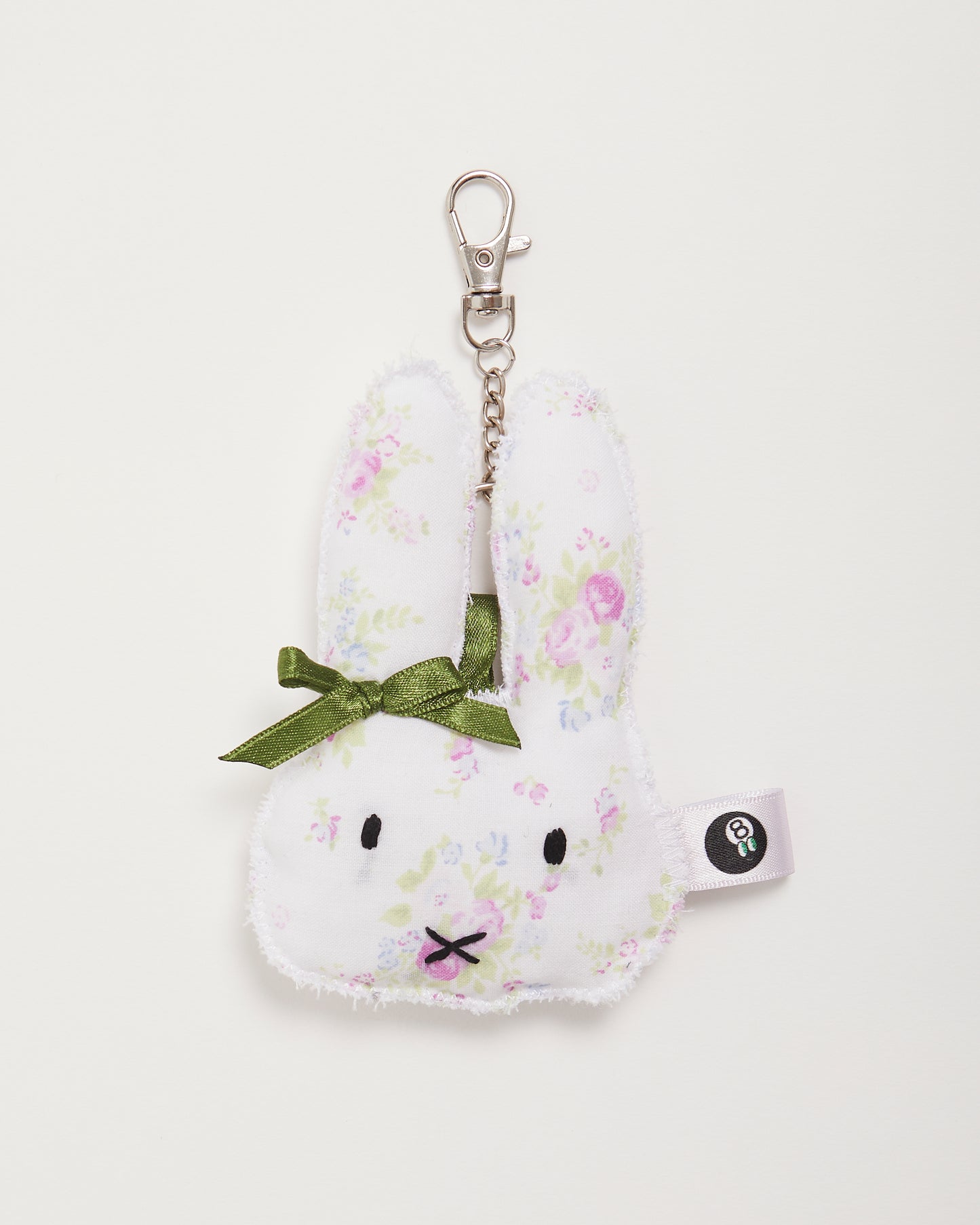 Ditsy Floral "Bonnie"  Bunny Bag Charm