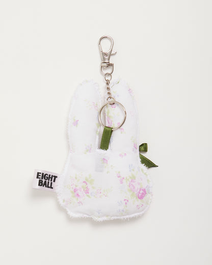 Ditsy Floral "Bonnie"  Bunny Bag Charm