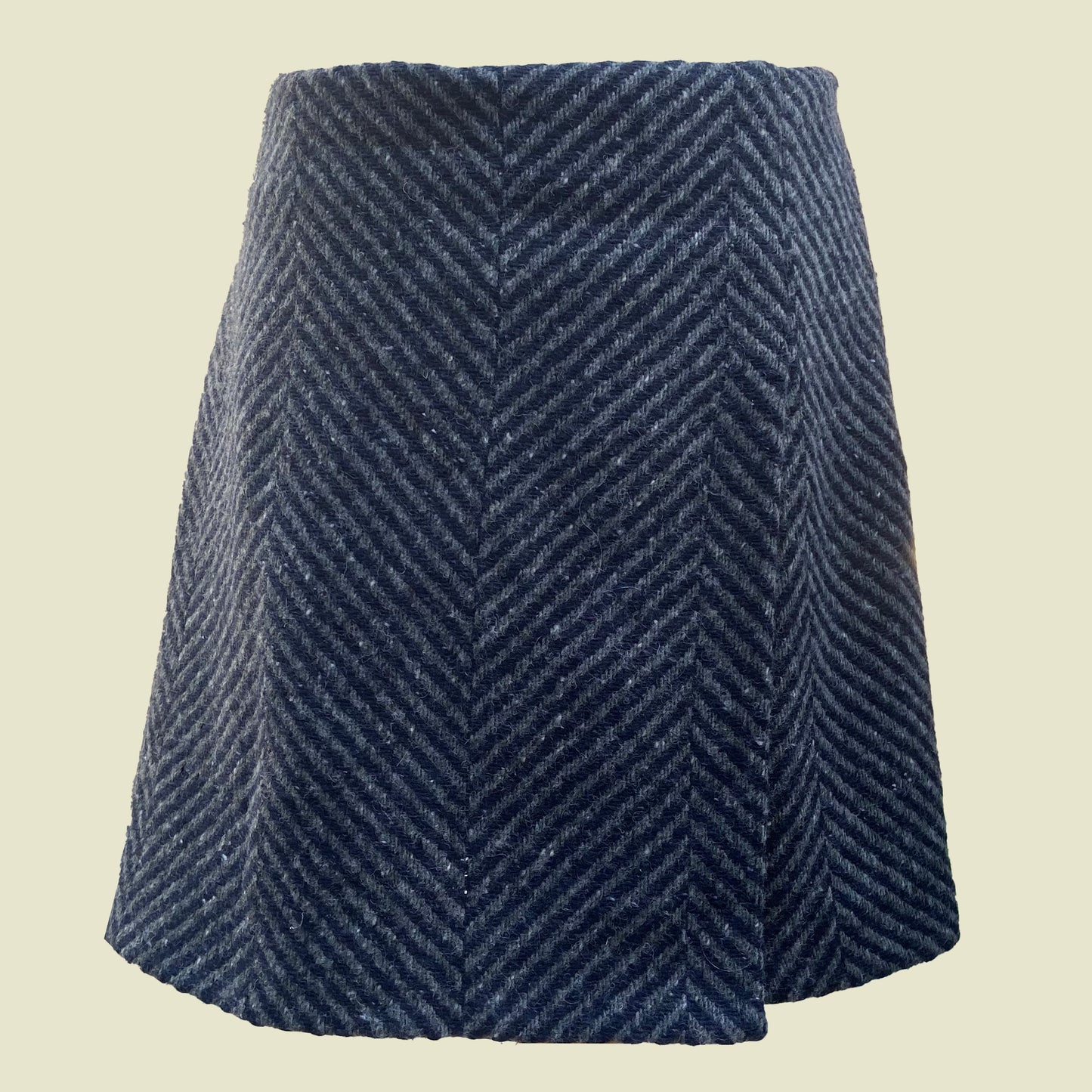 Jigsaw - Grey Wool Skirt