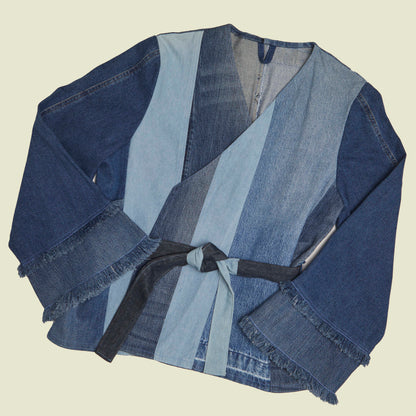 Akoni Denim Wrap Jacket