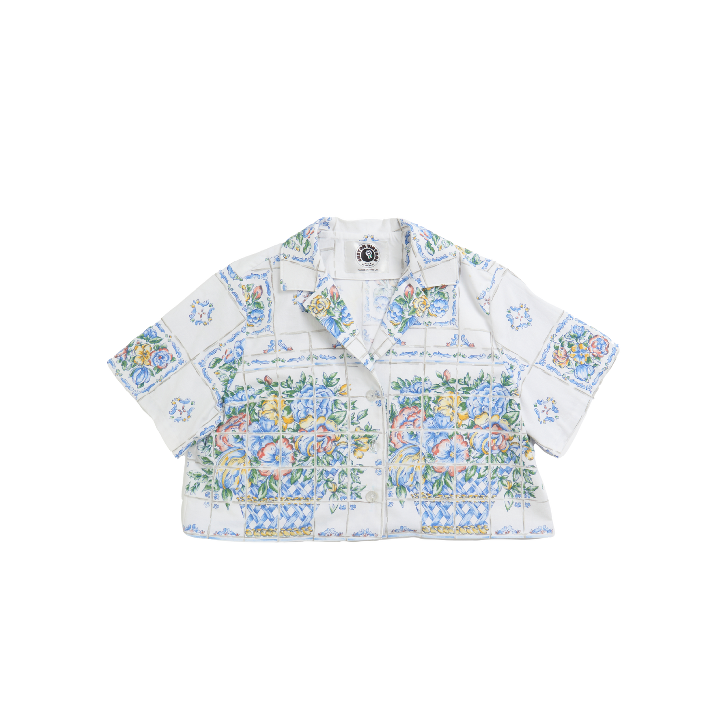 Claude Shirt in Lisbon tile